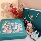 Quà Tết 2026 - Set Quà Hộp vuông 9-11 món (Mứt + Trà) | Đặc sản Đà Lạt