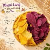 Khoai Lang Sấy Mật Ong mix 2 loại (vàng + tím)