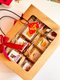 Quà Tết 2026 - Set Túi Kraft 8 món hũ vuông | Đặc sản Đà Lạt