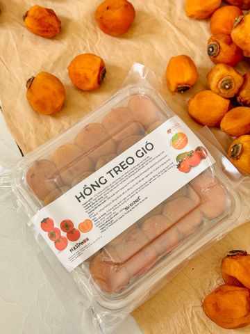 Hồng Kem Mochi - Hồng Treo Gió 15 ngày | 500 | Đặc sản Đà Lạt