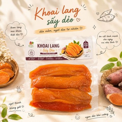 Khoai Lang Mật Sấy Dẻo Lát