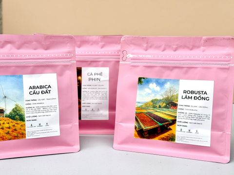 Cà Phê Nguyên Chất 100% Robusta| Đặc sản Đà Lạt