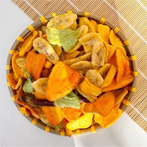 Rau Củ Sấy Giòn (Thập Cẩm Sấy Giòn)