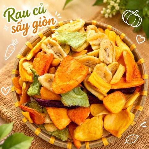 Rau Củ Sấy Giòn
