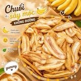 Chuối Sấy Mộc Không Đường [màu sáng]