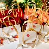 Quà Tết 2026 - Set Túi Nhỏ Quai Giấy 3 món hũ vuông | Đặc sản Đà Lạt