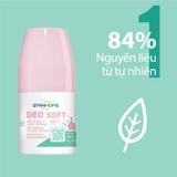  Lăn khử mùi, ngăn tiết mồ hôi cho trẻ em và cho da nhạy cảm, không cồn, không vàng nách áo DEO SOFT 5