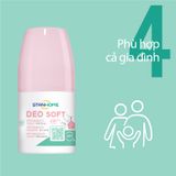  Lăn khử mùi, ngăn tiết mồ hôi cho trẻ em và cho da nhạy cảm, không cồn, không vàng nách áo DEO SOFT 8