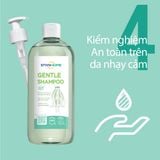  Dầu gội cho da đầu nhạy cảm không xà phòng, không sulfate, không silicone GENTLE SHAMPOO 7