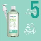  Dầu gội cho da đầu nhạy cảm không xà phòng, không sulfate, không silicone GENTLE SHAMPOO 8