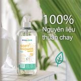  Sữa tắm, rửa mặt không xà phòng hương yến mạch Stanhome Soft Shower 740ML 2