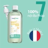  Sữa tắm, rửa mặt không xà phòng hương yến mạch Stanhome Soft Shower 740ML 10
