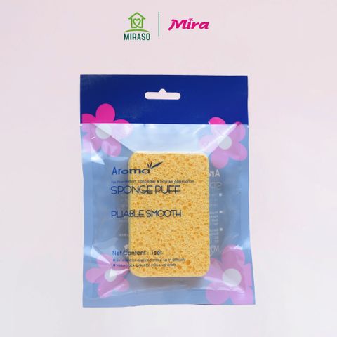 Bông Bọt Biển Rửa Mặt Hình Chữ Nhật Aroma