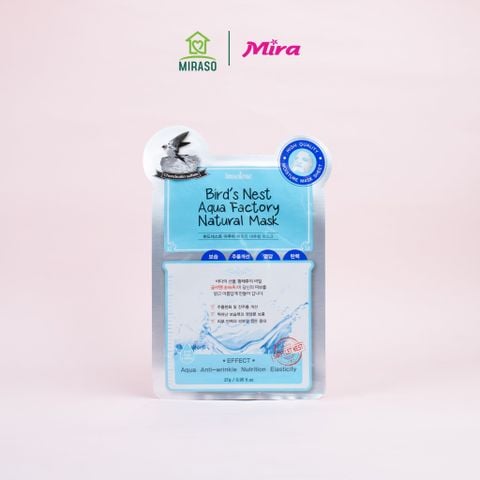 Mặt Nạ Birds Nest Aqua Factory Naturak Mask Sheet