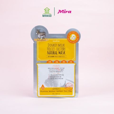 Mặt Nạ Donkey Milk Holics Factory Natural Mask Sheet