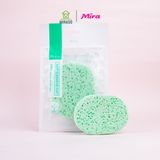 Bông Bọt Biển Rửa Mặt Mira Culous - Xanh