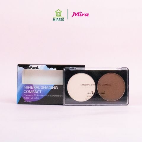PHẤN TRANG ĐIỂM TẠO KHỐI (MINERAL SHADING  COMPACT MIK@VONK)