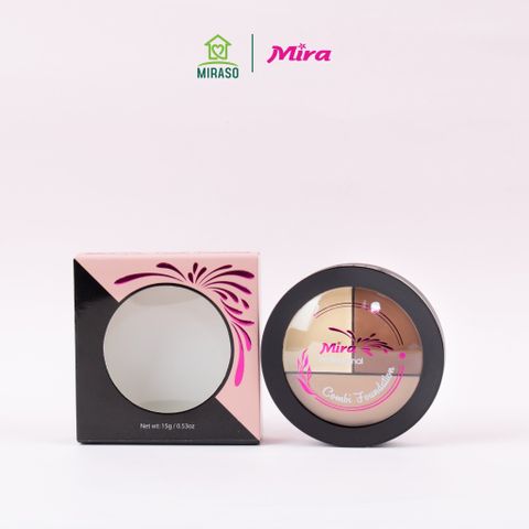 Kem Che Khuyết Điểm 3 ngăn Mira Professional Combi Foundaiton