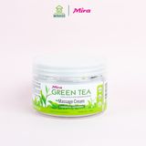 Kem Massage Mira Green Tea Massage Cream Trà Xanh 300g A636
