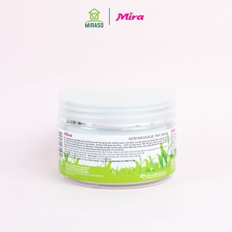 Kem Massage Mira Green Tea Massage Cream Trà Xanh 300g A636