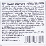 Phấn Mắt Mira Tricolor Eyeshadow 3 Màu Thời Trang B588