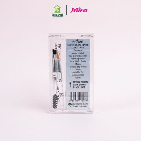 Bột kẻ mày Aroma Shine Brown Liner Cake Type C336