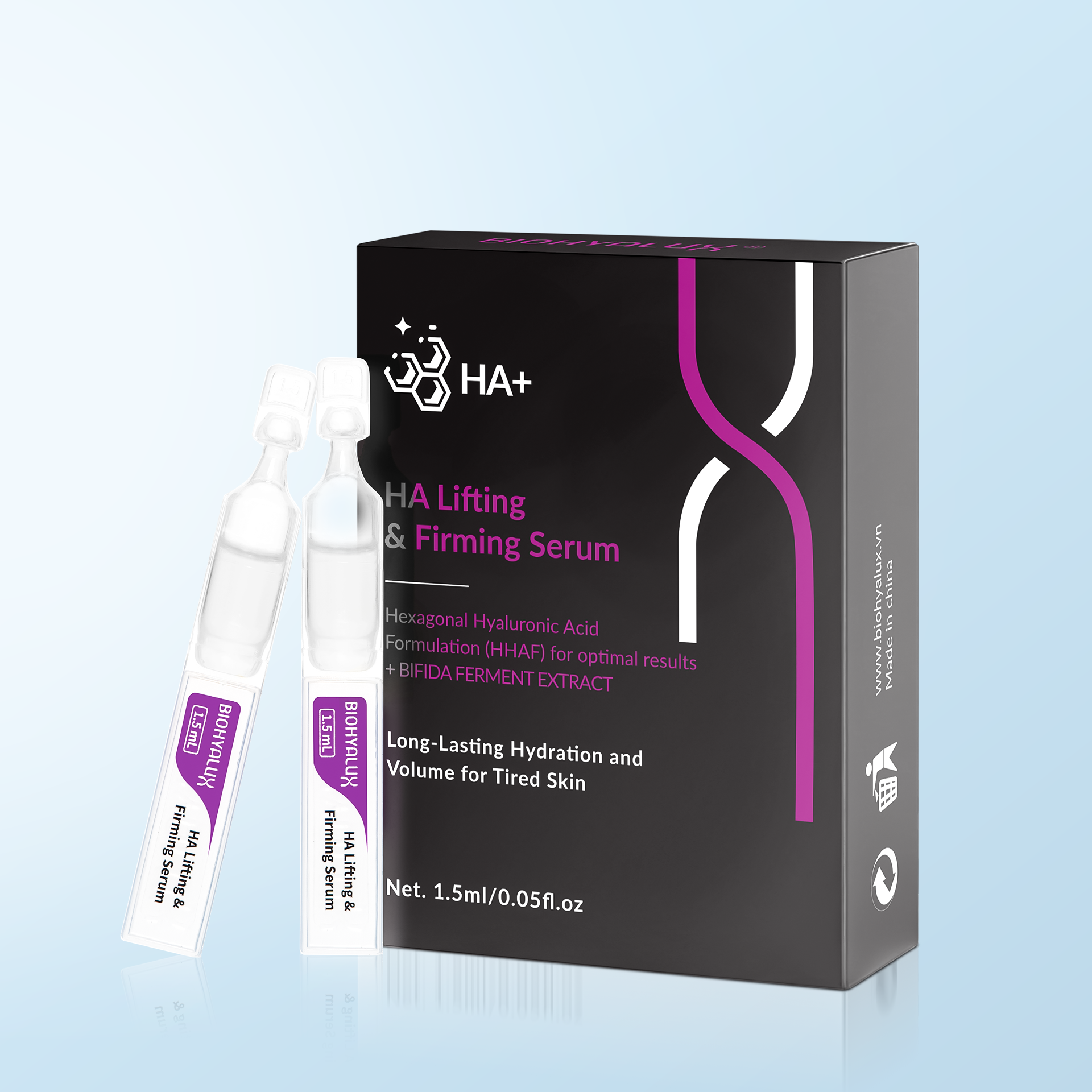  HA LIFTING & FIRMING SERUM - CẤP ẨM, NÂNG CƠ, SĂN CHẮC DA 