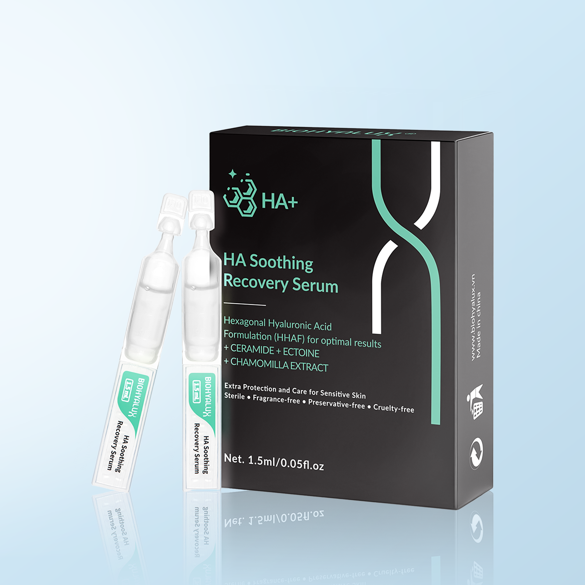  HA SOOTHING RECOVERY SERUM - PHỤC HỒI HÀNG RÀO BẢO VỆ DA 