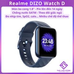 Đồng hồ thông minh Realme DIZO Watch D - Hàng mới 100% FULLBOX