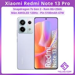 Điện thoại Xiaomi Redmi Note 13 Pro 5G - Snapdragon 7s Gen 2