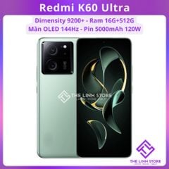 Điện thoại Xiaomi Redmi K60 Ultra màn 144Hz OLED - Dimensity 9200+