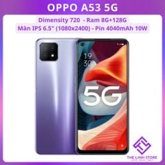 Điện thoại Oppo A53 5G - Dimesity 720 ram 8G 128G