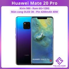 Điện thoại Huawei Mate 20 Pro màn cong OLED 2K - Kirin 980 ram 6G 128G