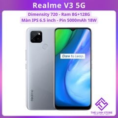 Điện thoại Realme V3 5G ram 6G 128G - Dimensity 720