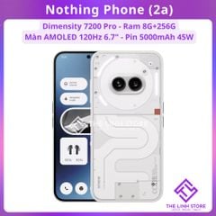 Điện thoại Nothing Phone 2a - Dimensity 7200 Pro màn AMOLED 120Hz