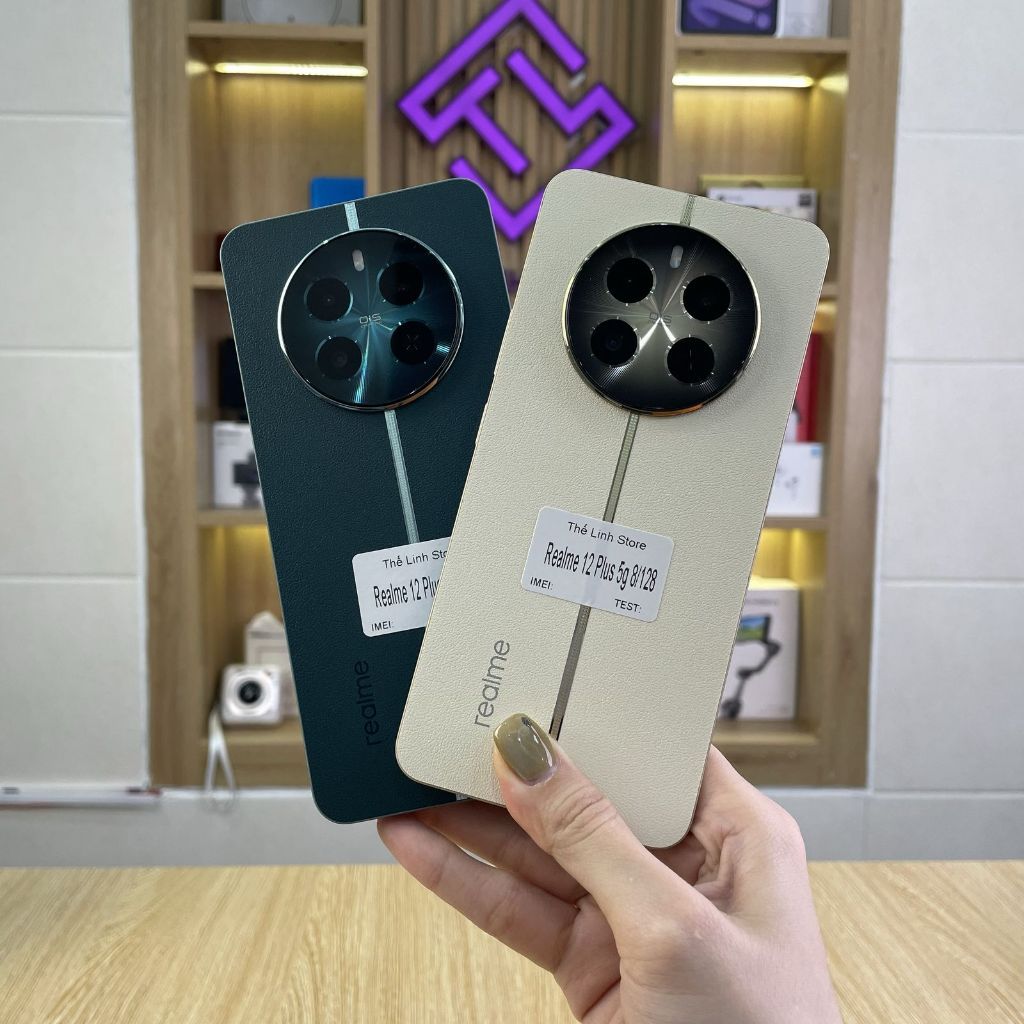 Điện thoại Realme 12 Plus 5G Dimensity 7050 - Màn AMOLED 120Hz