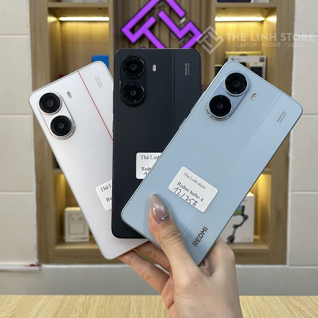 Điện thoại Xiaomi Redmi Turbo 4 - Dimensity 8400 Ultra ram 16G 512G