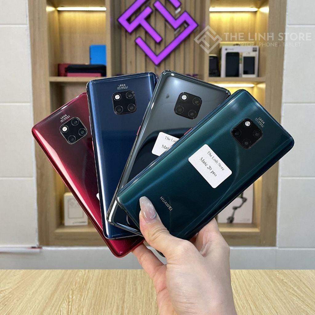 Điện thoại Huawei Mate 20 Pro màn cong OLED 2K - Kirin 980 ram 6G 128G