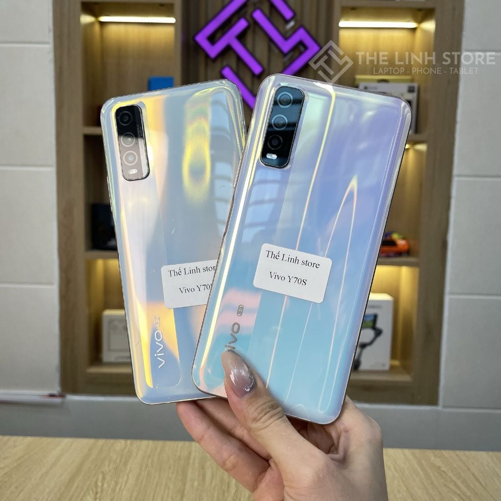 Điện thoại Vivo Y70s 5G ram 8G 128G - Exynos 880 Màn 6.53 inch