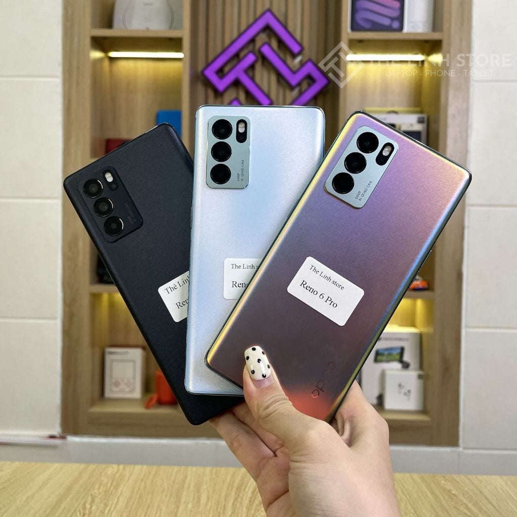 Điện thoại Oppo Reno6 Pro 5G màn AMOLED 90hz - Dimensity 1200