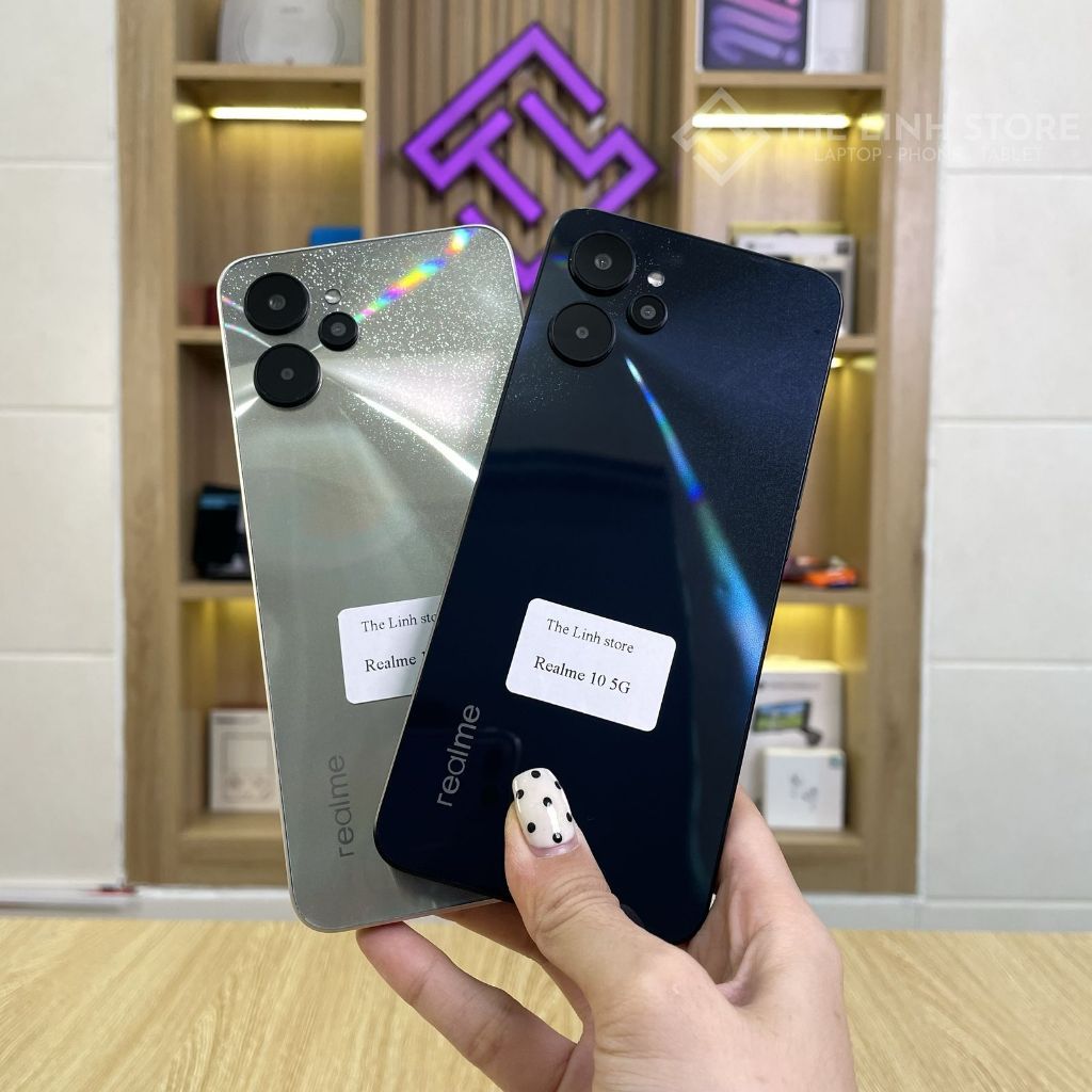Điện thoại Realme 10 5G ram 8G 256G - Dimensity 700 màn IPS 90Hz