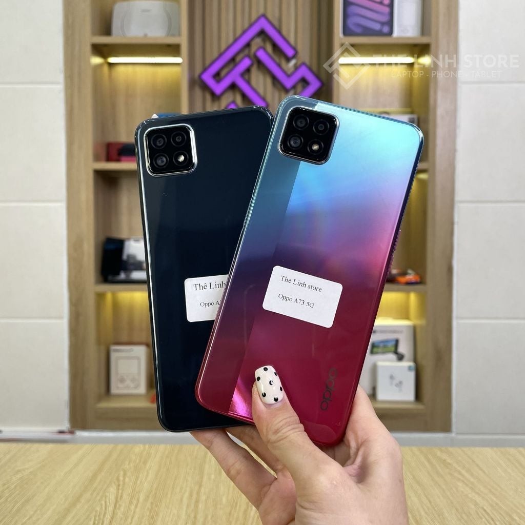 Điện thoại Oppo A73 5G ram 8G 128G - Dimensity 720 màn IPS 90Hz