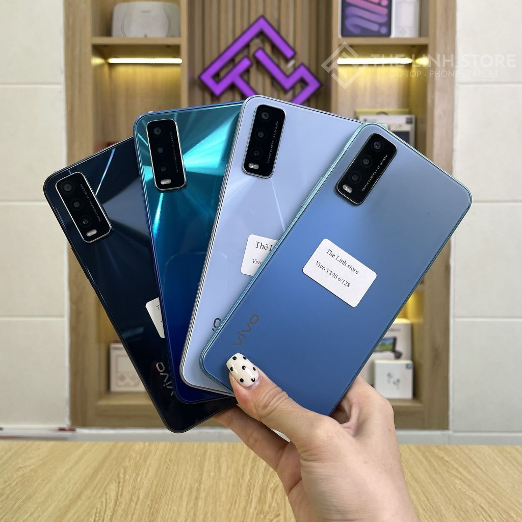 Điện thoại Vivo Y12s ram 6G 128G - Helio P35 màn 6.5 inch bản Quốc tế