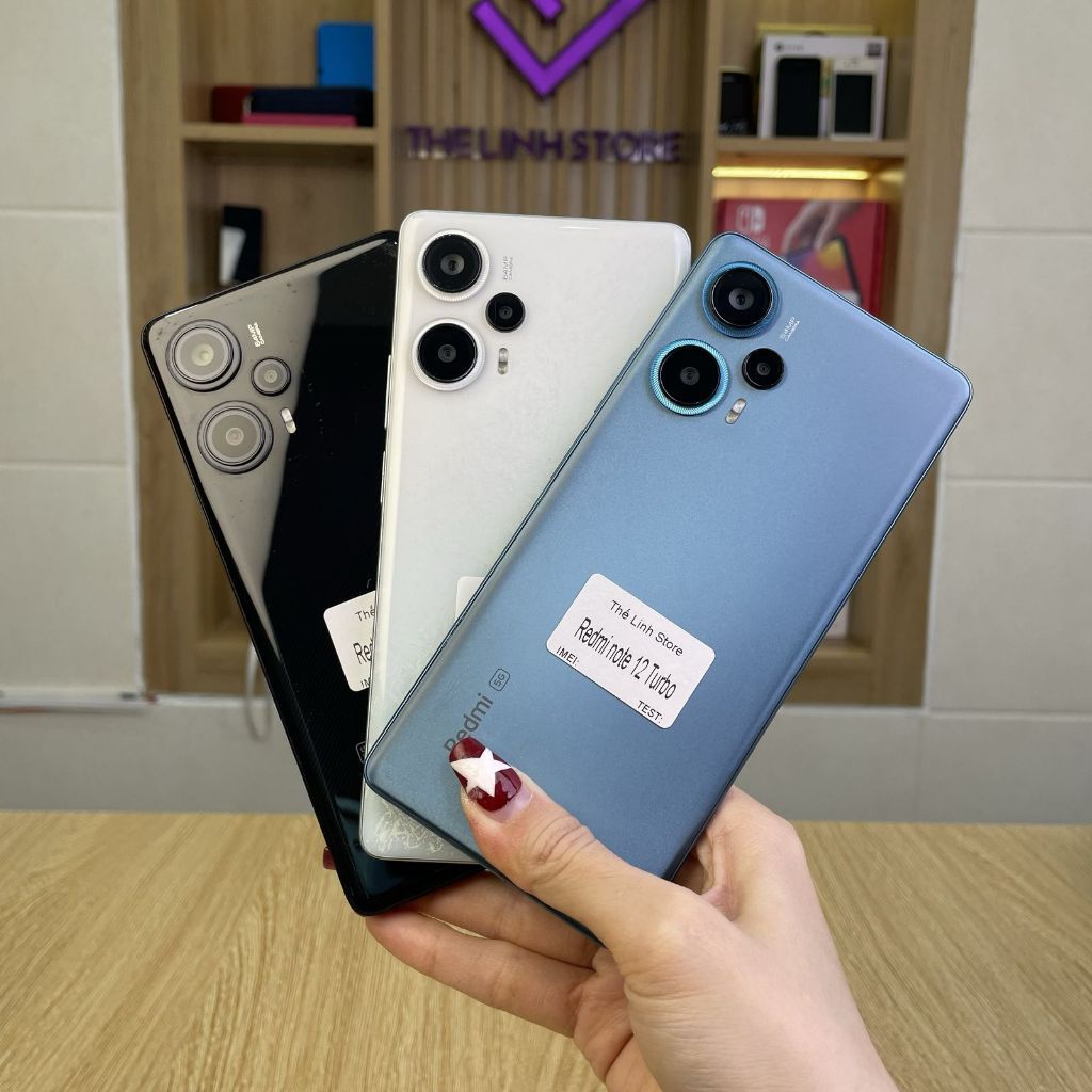 Điện thoại Xiaomi Redmi Note 12 Turbo màn OLED 120Hz - Snapdragon 7+ Gen 2 ram 12G 512G