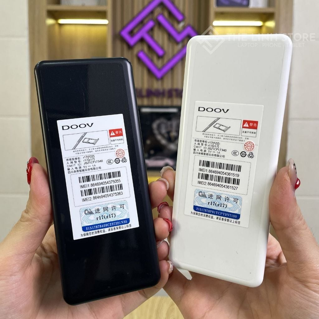Điện thoại DOOV R17 (F22) NoCam - Android 13 bản quốc tế có Google