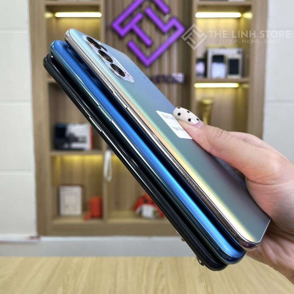 Điện thoại Oppo Reno5 5G màn AMOLED 90Hz - Snapdragon 765 5G ram 8G 128G