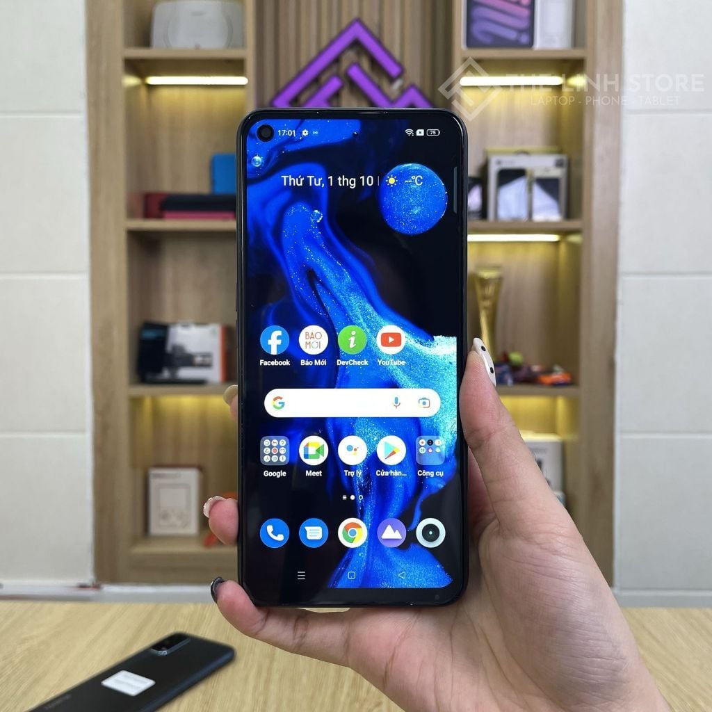 Điện thoại Realme V5 5G ram 8G 128G - Dimensity 720 màn IPS 90Hz