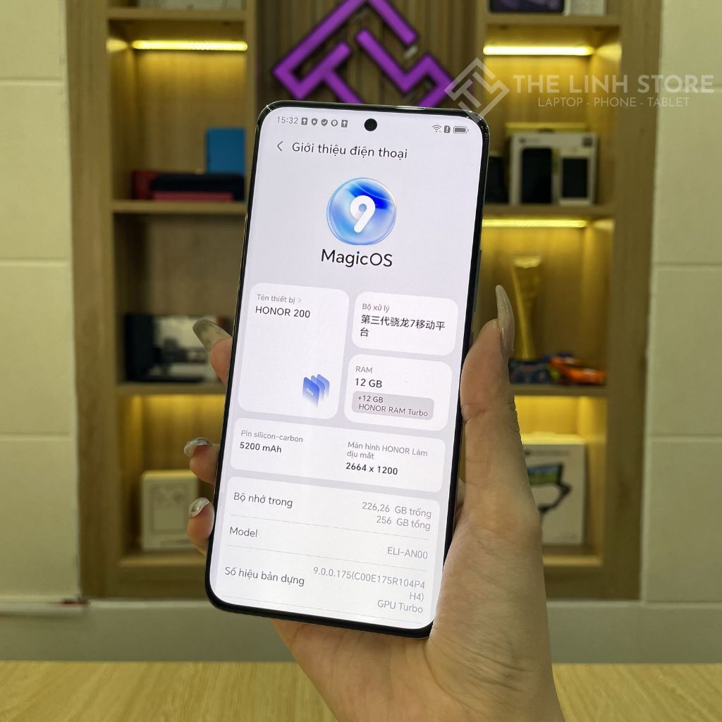 Điện thoại Honor 200 5G màn OLED 120Hz - Snapdragon 7 Gen 3 Pin SiC 100W
