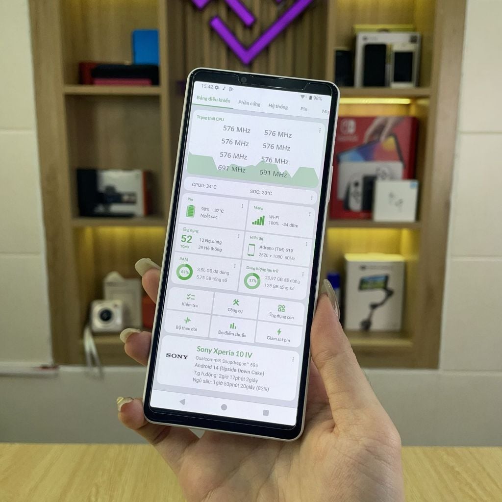 Điện thoại Sony Xperia 10 IV (X10 mark 4) màn OLED 6.0 inch - Ram 6G 128G Snapdragon 695 5G