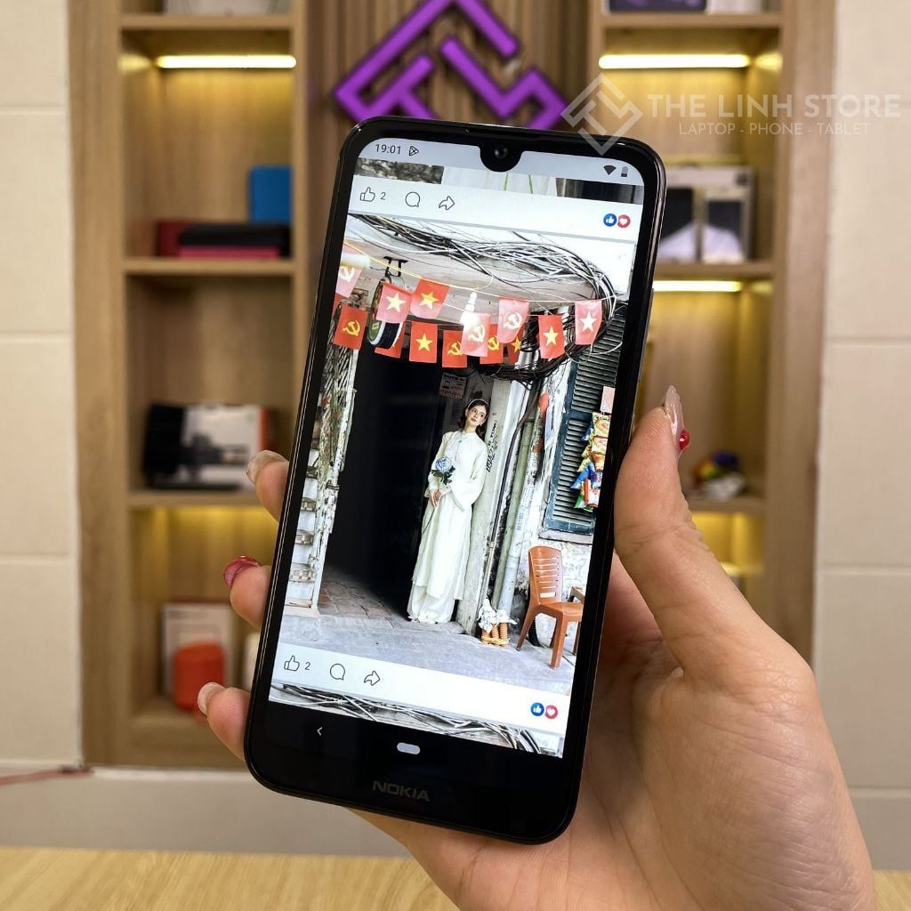 Điện thoại Nokia 2.2 màn 5.7 inch - Helio A22 Android One